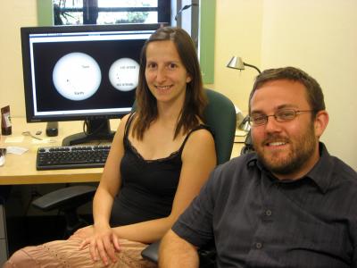 Diana Dragomir and Jason Eastman, University of California - Santa Barbara 