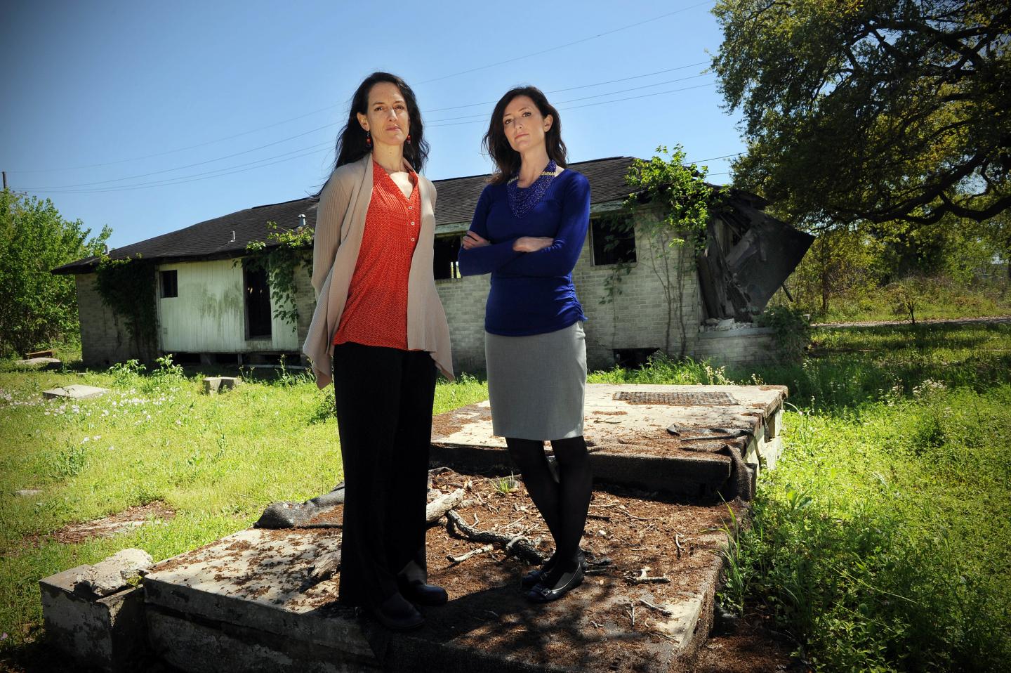 Alice Fothergill (left) and Lori Peek, Authors of Children of Katri