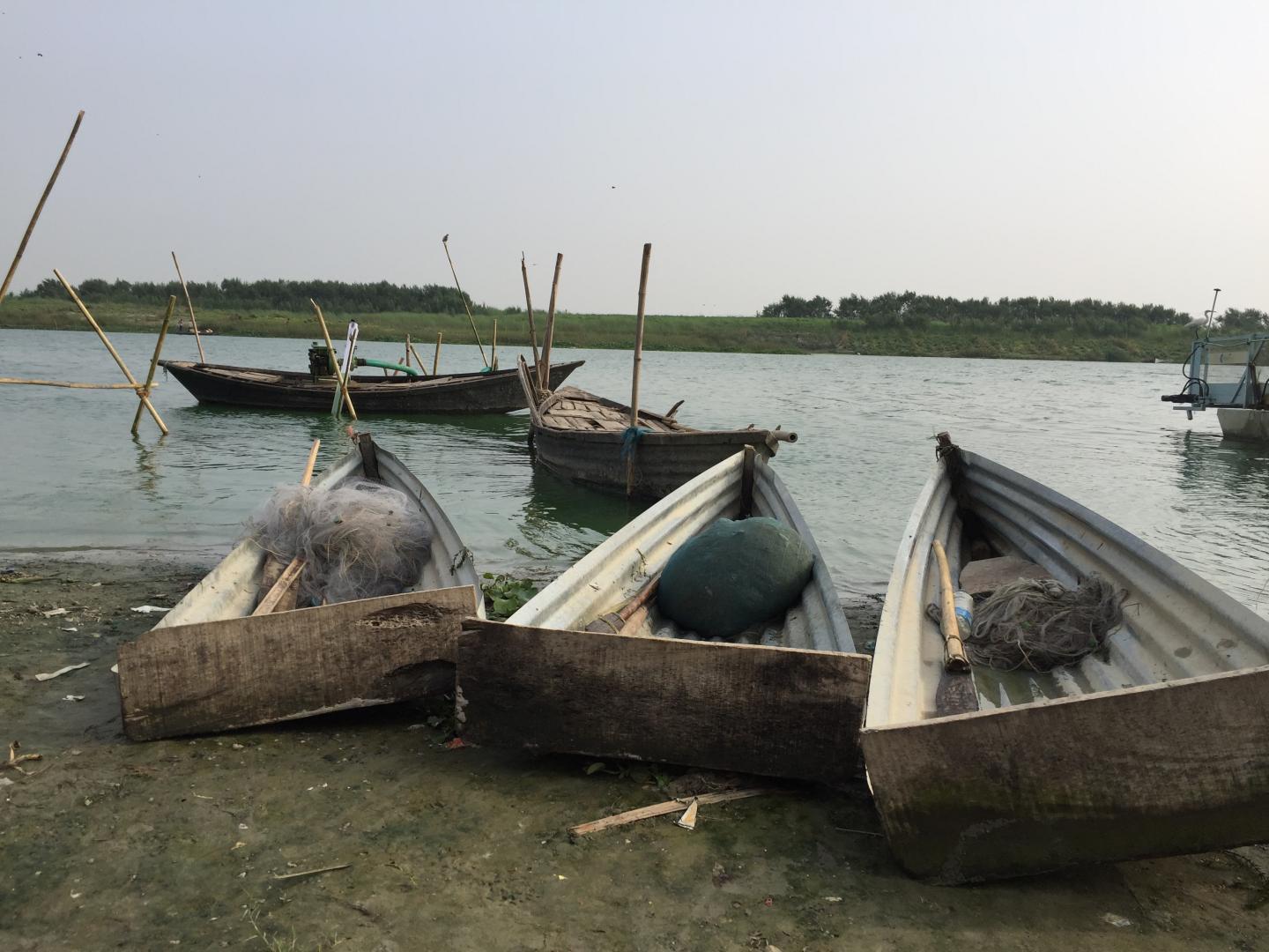 Fishing on the Ganges