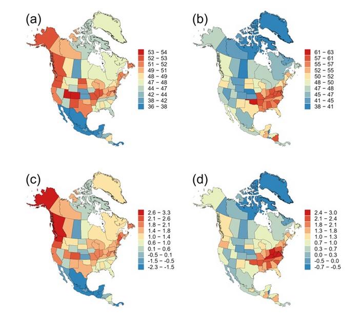 Geographic patterns