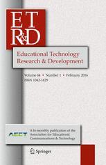 Cover of the Journal <I>Educational Technology Research and Development</i>