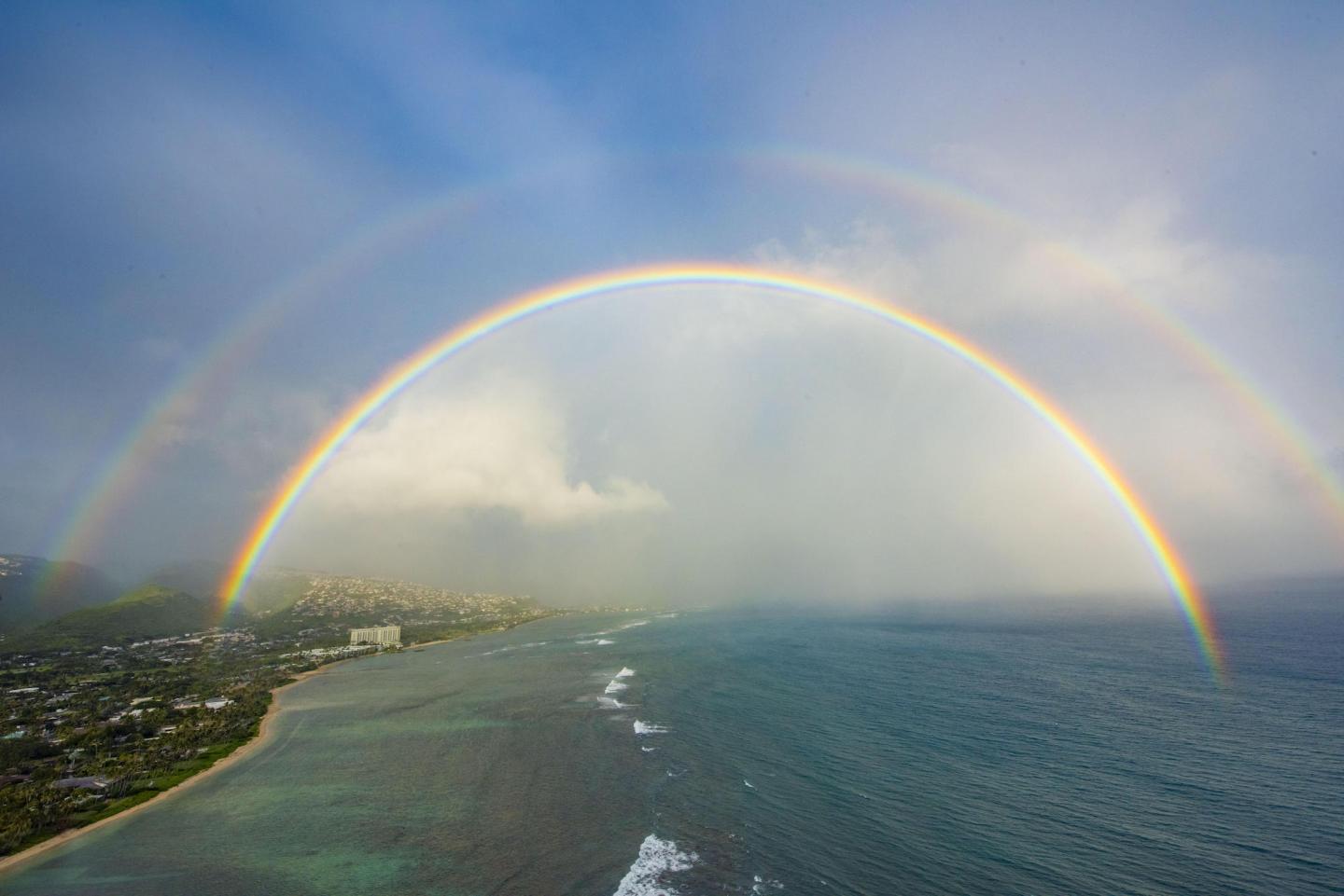 Rainbow over Oahu