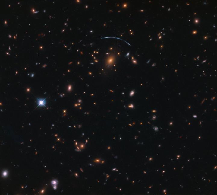 Hubble Hooks a Cosmic Jellyfish