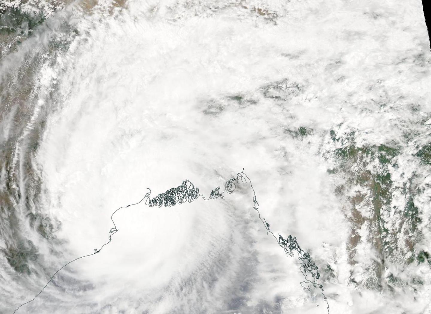 Suomi NPP image of Amphan