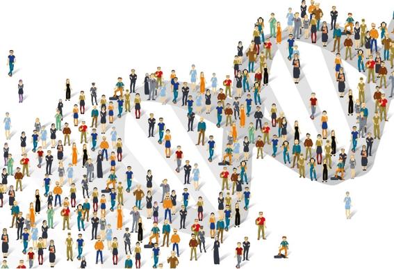 Human Genome Illustration