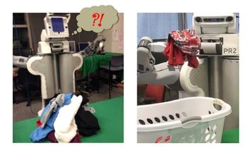 A Robot Doing Laundry