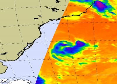 Infrared Look at 90Q's Cold Clouds