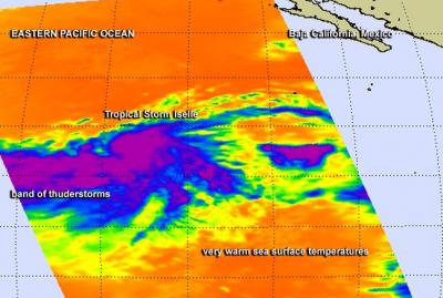 AIRS Image of Iselle