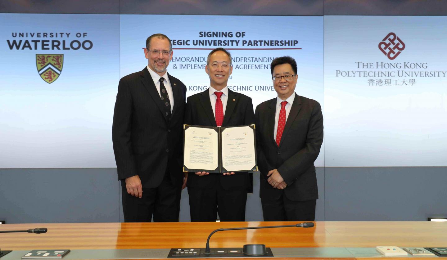 Signing of the  Strategic University Partnership Implementation Agreement