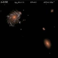 Formation of a Massive 'Late-type', Star-Forming Disk Galaxy