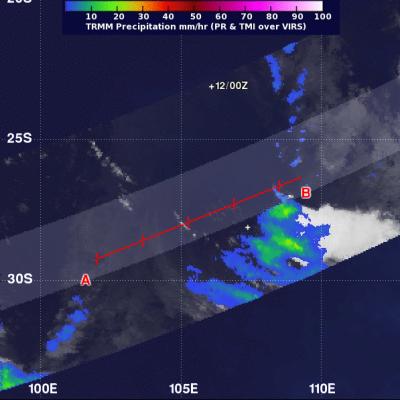 TRMM Sees Victoria Dissipating