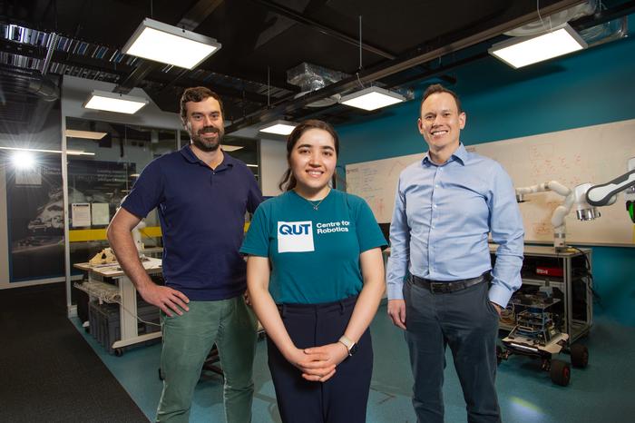 Dr Tobias Fischer, Somayeh Hussaini and Professor Michael Milford