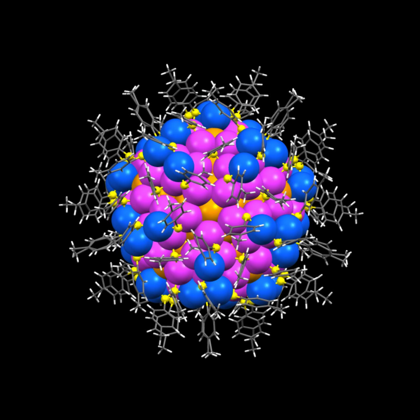 Structure of Au246 Nanoparticle