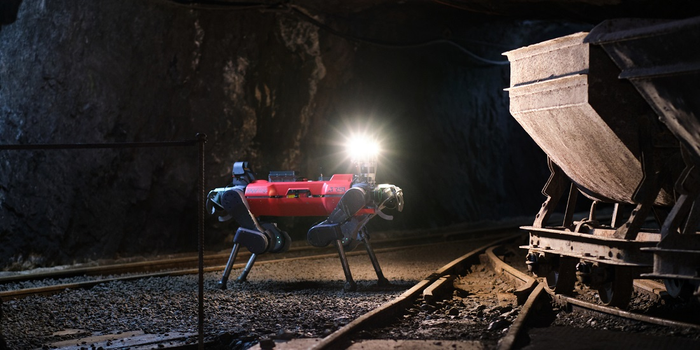 A winning subterranean robot at work