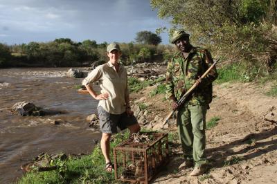 Lead Author Amanda Subalusky and Ranger