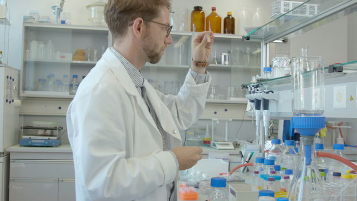 Empa researcher Kevin De France.