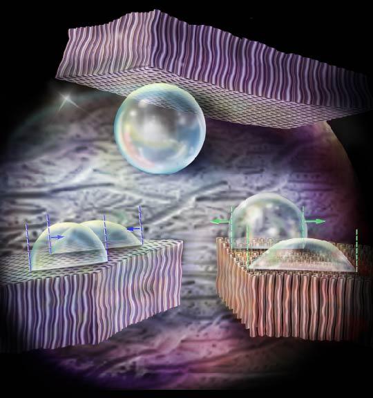 Carbon Nanotubes and Water Droplets