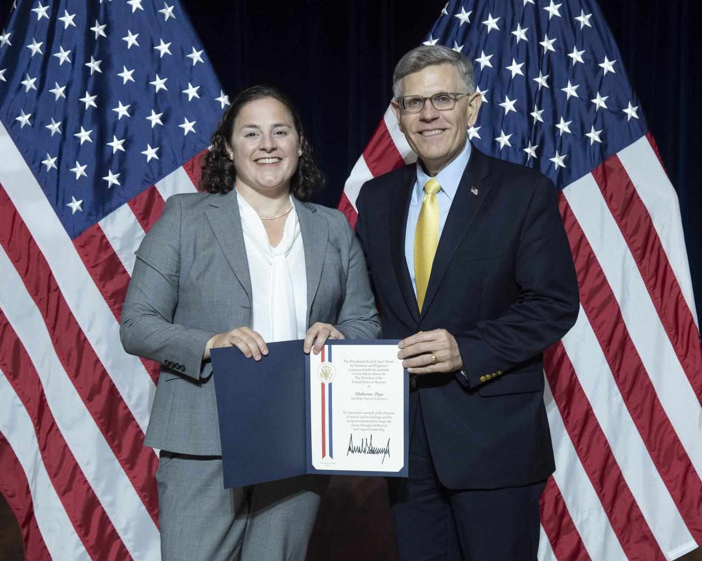 PECASE Award Recipient -- Kate Page of ORNL