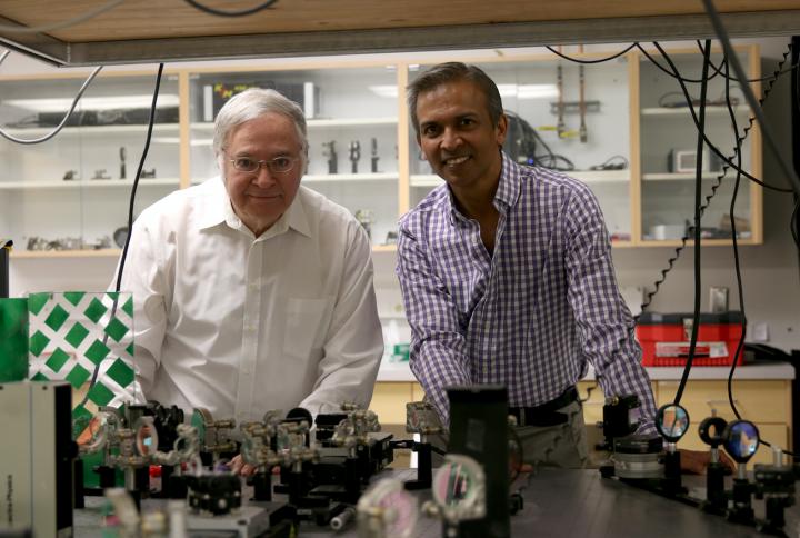 Distinguished Professor Valy Vardeny and professor Ajay Nahata,  	University of Utah  