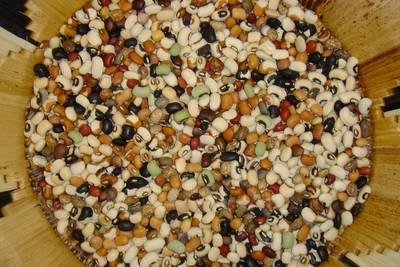 Cowpeas in Basket