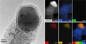 microscopic images of carbon nanofibers