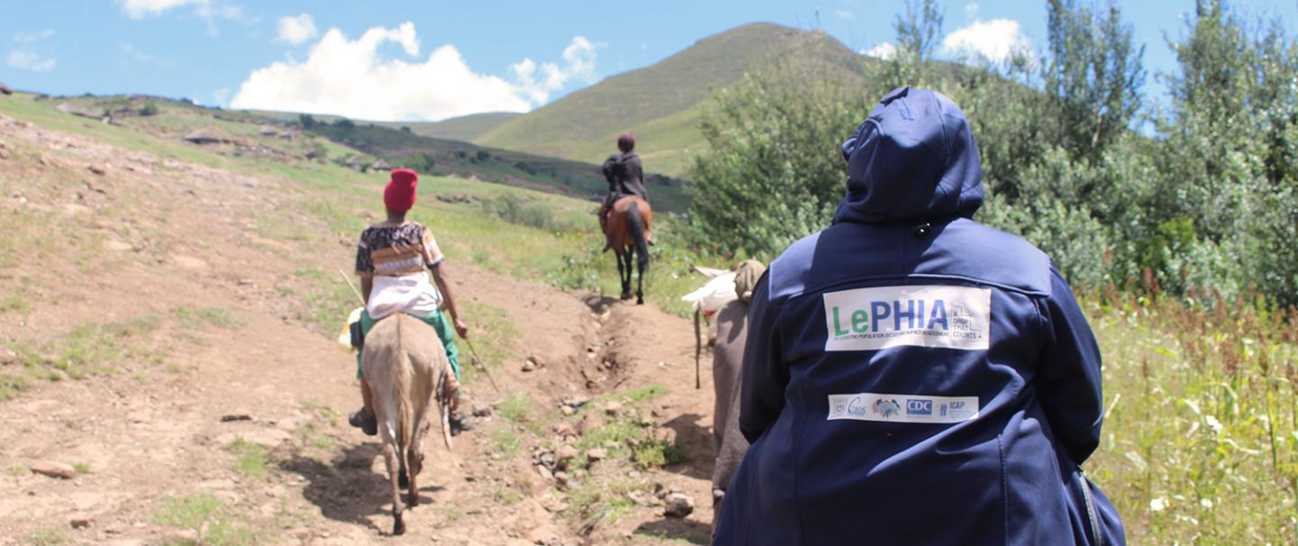 ICAP Survey Workers in Rural Lesotho