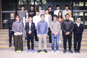 Members of the Division of Applied Chemistry, Faculty of Engineering, Hokkaido University