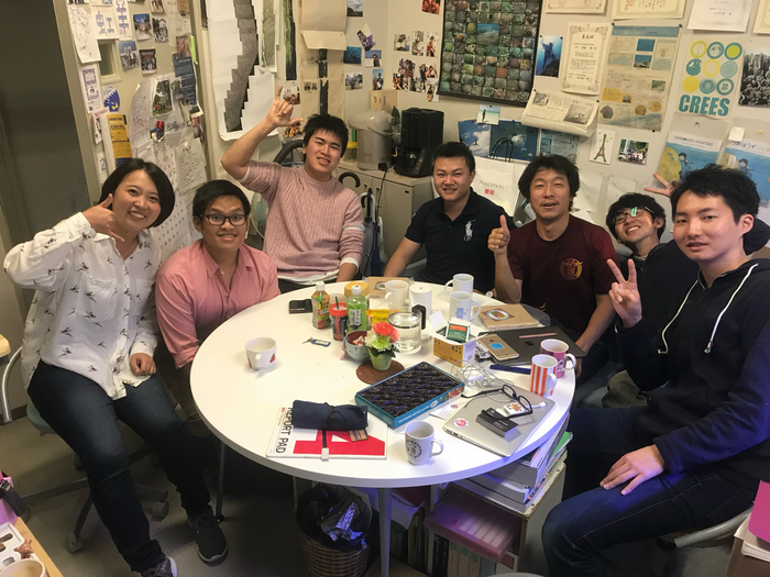 Members of the Coral Reef Environmental Earth Sciences Laboratory