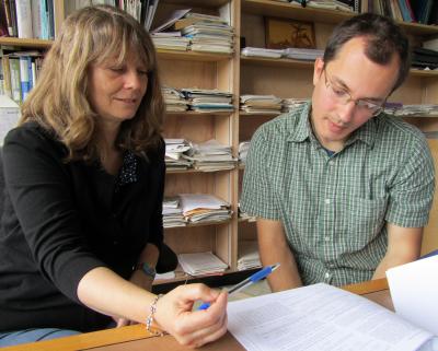 Marina Guenza and Ivan Lyubimov, University of Oregon