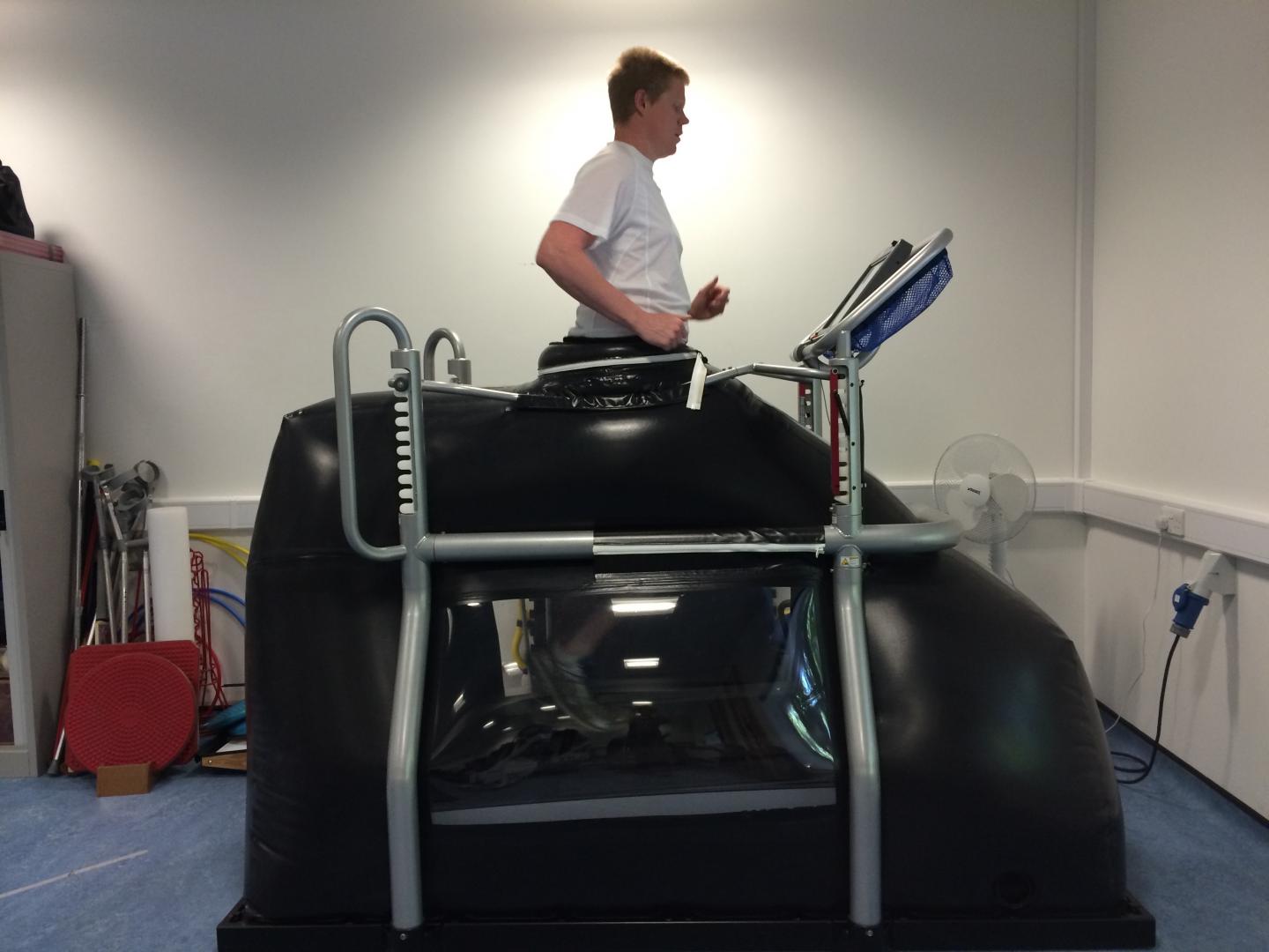 Anti gravity treadmills get patients running EurekAlert