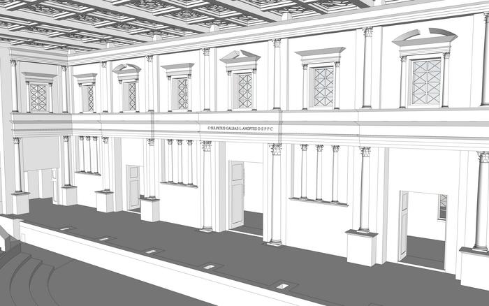 Artist's impression of the theatre's interior