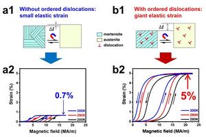 Researchers Achieve 5% Magneto-Superelastic Strain in Ni34Co8Cu8Mn36Ga14 Single Crystal