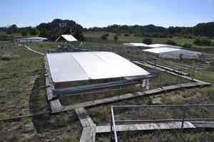 The experimental area in Fülöpháza, Central Hungary