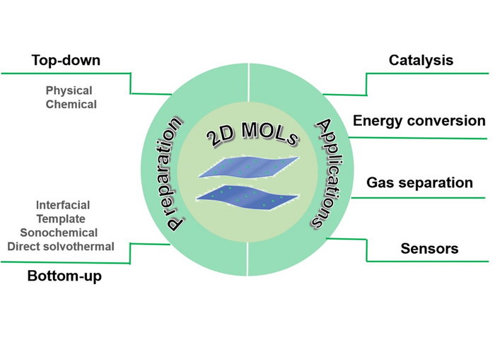 Metal-organic layers: Preparation and applications