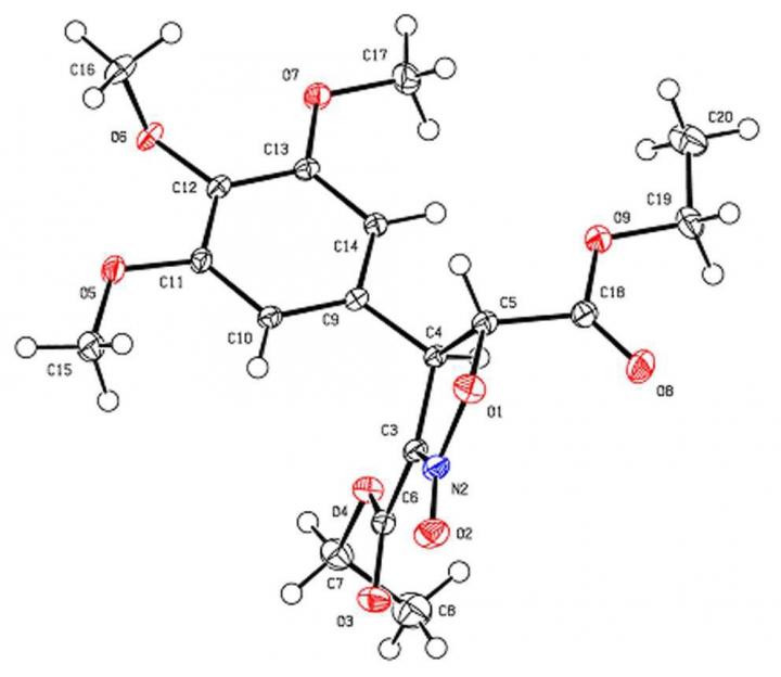 3,4-Diaryl-5-Carboxy-4,5-Dihydroisoxazole-2-Oxide