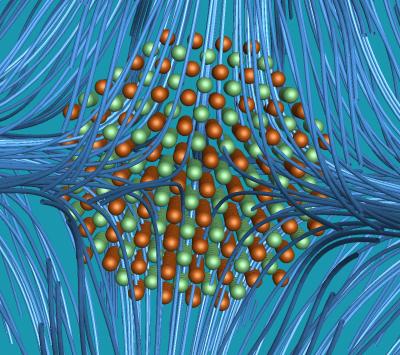 Hydrodynamics and DNA-Linked Crystals