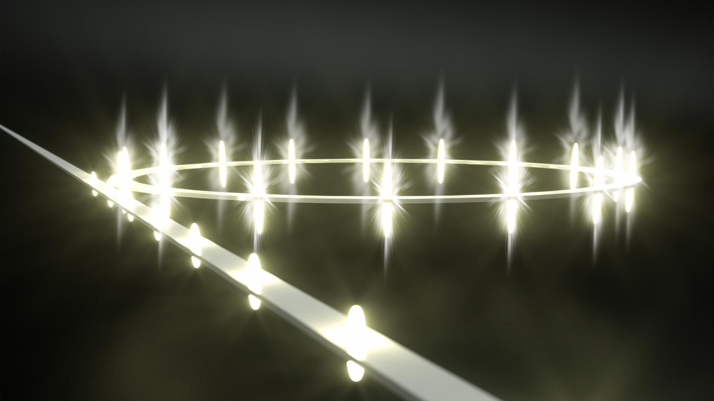 Light Pulses in An Optical Microresonator Forming Perfect Soliton Crystal