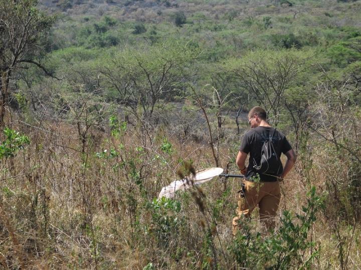 Riley Tedrow in Rwanda