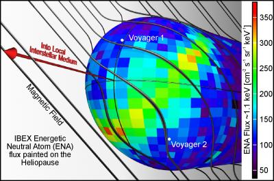 1 Possibility for the Bright Ribbon of Emission Seen in the IBEX ENA Maps