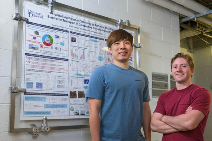 Ph.D. candidates conduct experiments for the Kayser group’s latest publication.