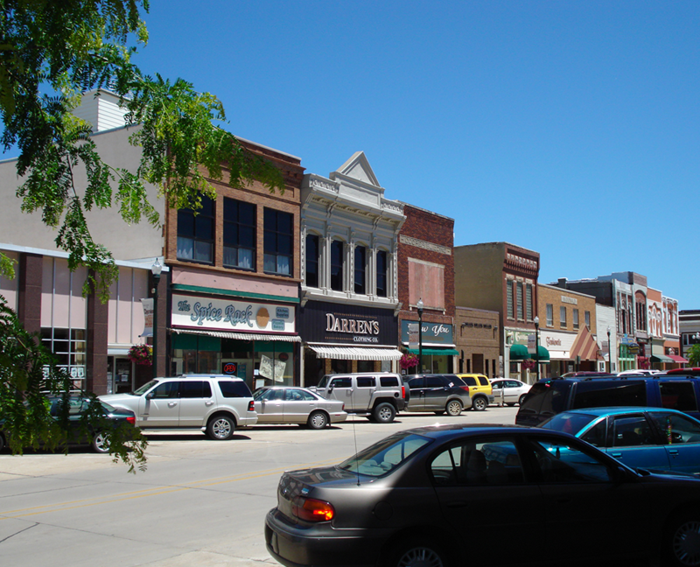 Main Street in Cherokee, IA.
