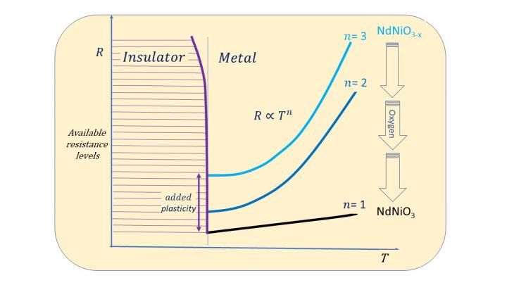 Illustration of Metal-Insulator Transition in Nickelates