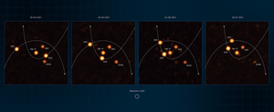 ESO’s VLTI images of stars at the centre of the Milky Way