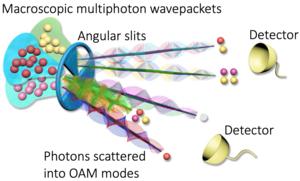 Quantum scattering dynamics of a macroscopic classical system