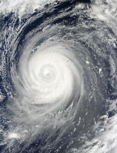 NASA MODIS Image of Choi-Wan's Clouds