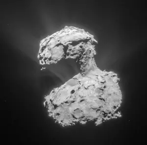 Rosetta image of comet 67P