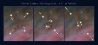 Stellar System Disintegration in the Orion Nebula