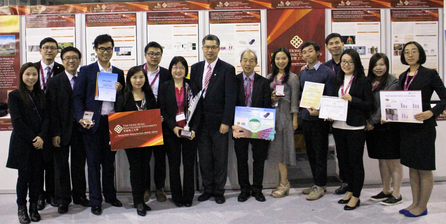 PolyU Wins Top Prizes in Geneva's Invention Expo