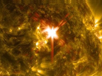 X-Class Solar Flare on March 29, 2014