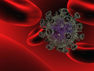 HIV Virus Particle